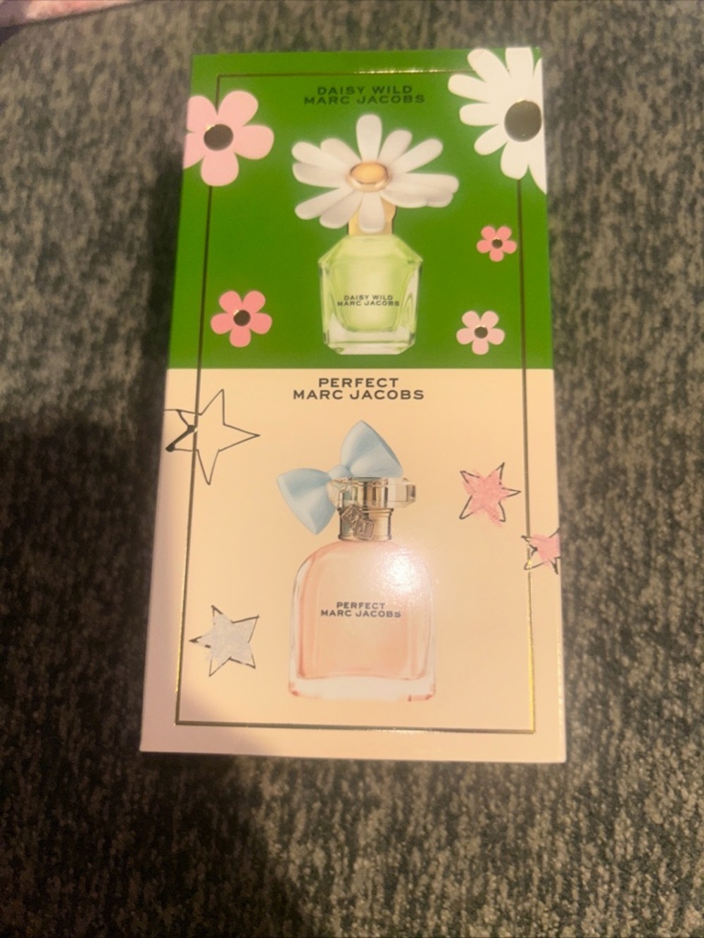 Marc Jacobs Perfect and Daisy Wild 2-Piece Mini Gift Set Eau De Parfum EDP Nelw